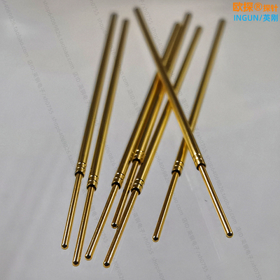 英钢50MIL短形短款测试针 GKS550305050A1500圆头金手指测试弹针