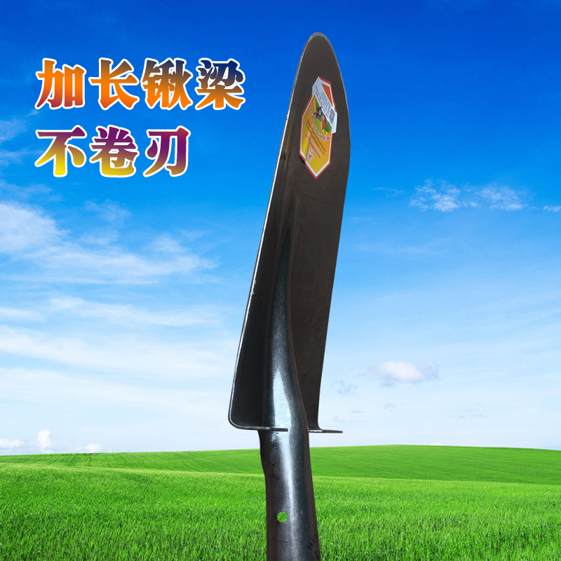 燕南铁锹刨毛山药农民家