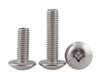 不锈钢大扁头机螺钉蘑菇