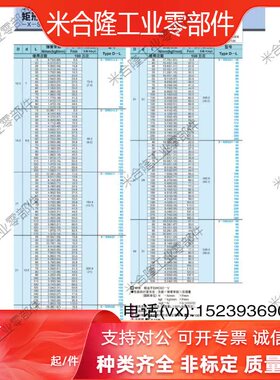 X-SWU12.5/14.5/17/21/26/32/39/46-20-30米思米SWC矩形螺旋弹簧