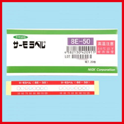 NIGK日油技研温度标签VL-40-60-80-100-120-140-180真空示温材