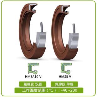 SKF CR内骨架进口油封70X120X10 HMSA 5 10 RG V丁晴氟胶密封件