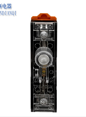 TFB-101N原装正品天得tend轨道式保险盖AC220V底座玻璃保险管面盖