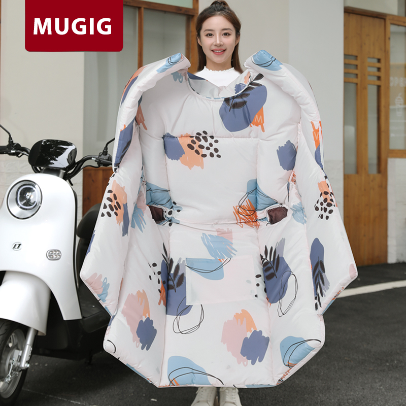 三合一新型pu双面防水挡风被冬款加大加宽侧翼加长特大号侧翼保暖