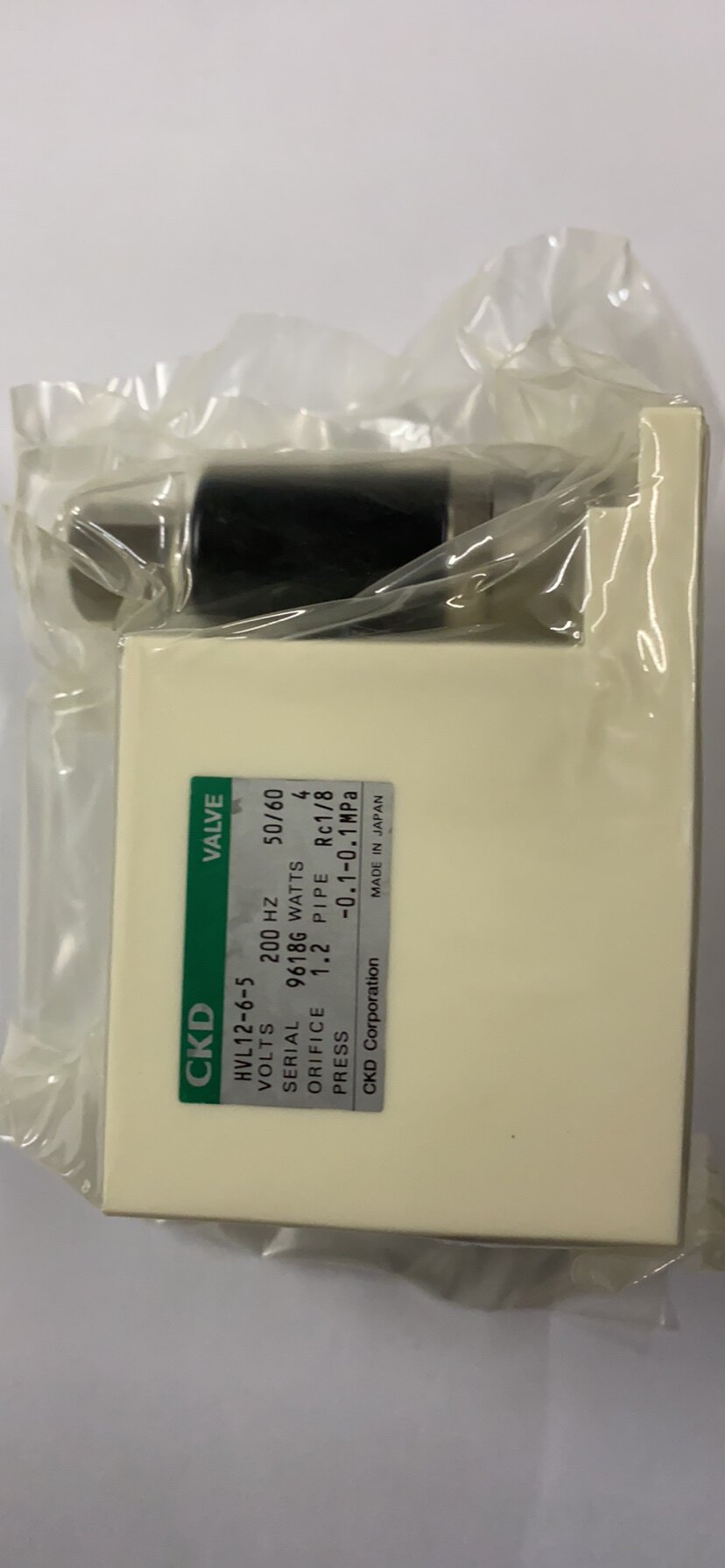 日本CKD真空延时电磁阀HVL12-6-5全新原装真品AC220秒发货