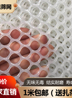 塑料网格阳台防护网防掉东西防跳网布窗户动物防坠网挡网围网