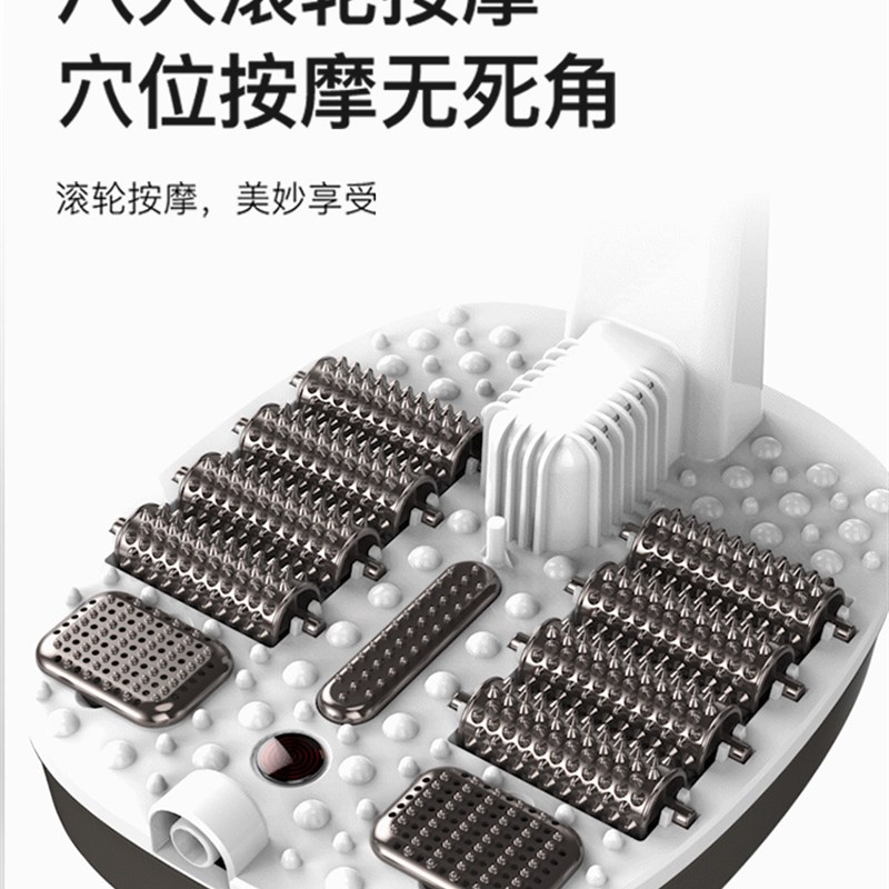 泰昌泡脚桶足浴盆全自动加热洗脚盆脚动按摩恒温家用足疗机高深桶