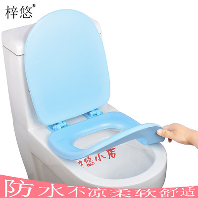 全软马桶盖子发泡加厚座