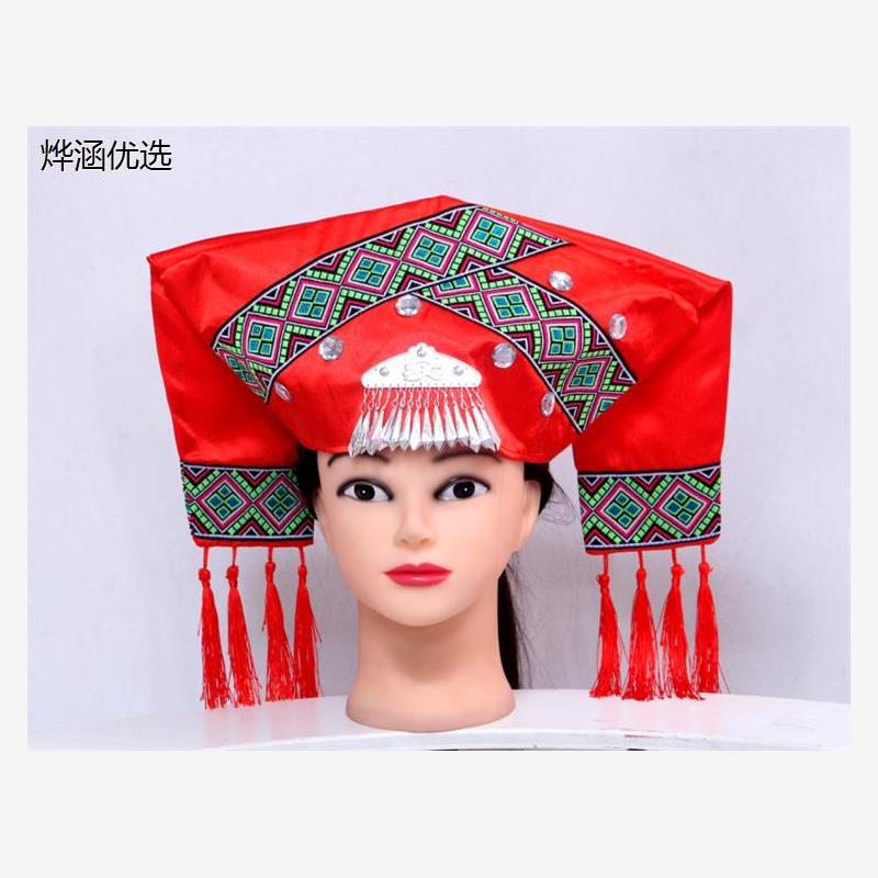 新款壮族布依族帽子头