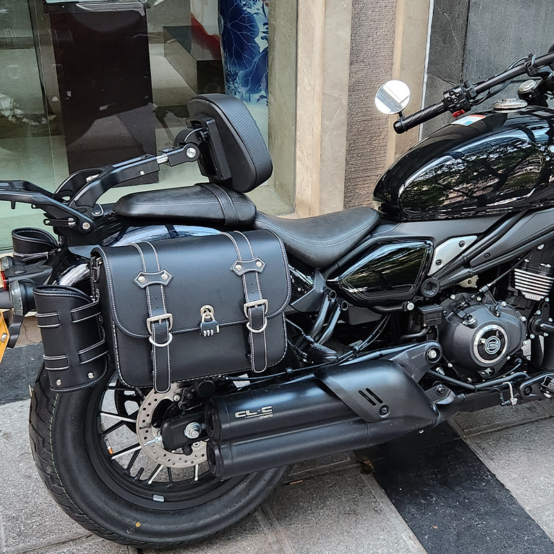 适用春风450CLC边包摩托