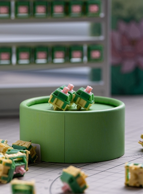 WJBY Lab HMX荷花轴R4 提前触底线性轴蟹老板走路音