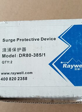 RAYWELL 单相防雷器 DR80－385/1   数量4