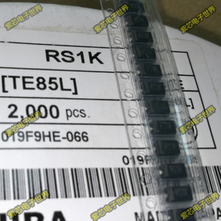 214AC 贴片快恢复整流二极管 原装 RS1K 5元 100个= SMA