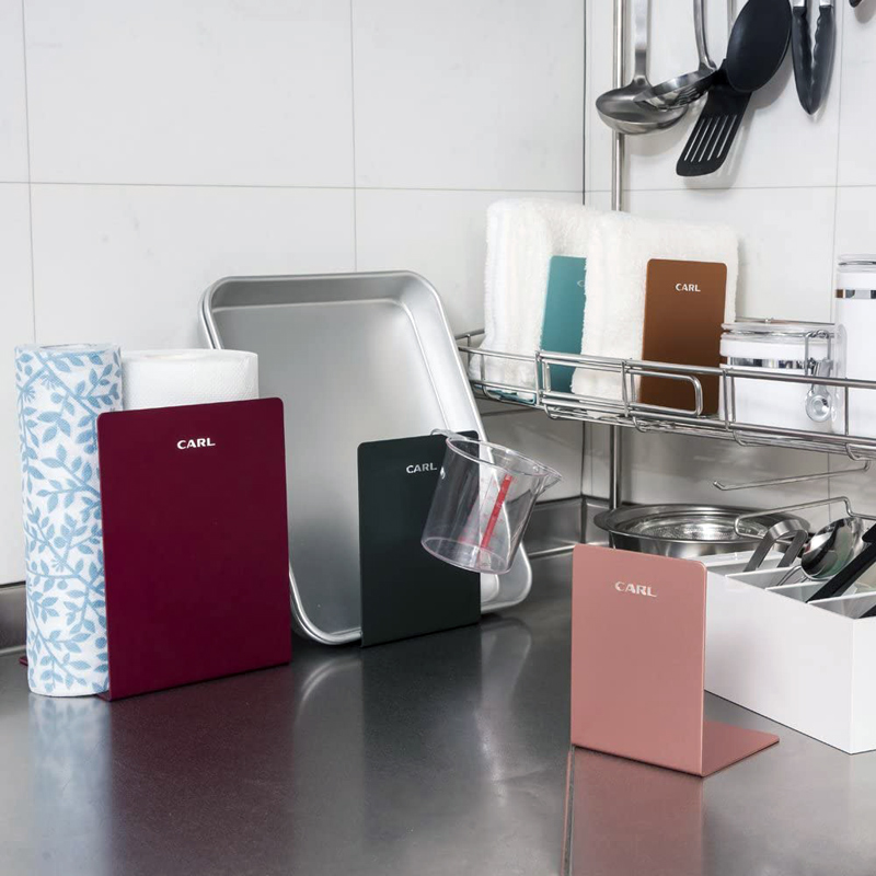 高品质咖路CALR铝合金书立挡书板餐具厨房分类板置物架文具用品