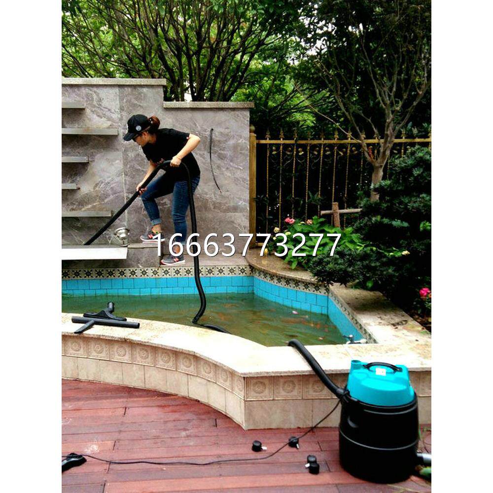 欧佰色鱼池吸污机锦鲤池塘吸污泵过滤换水抽水泳池吸污吸水器鱼缸