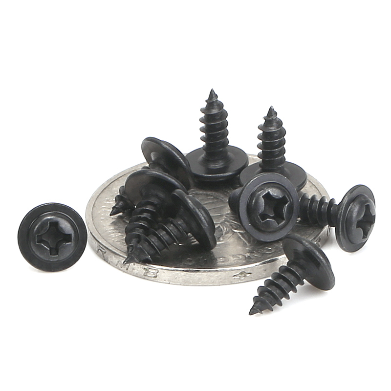 碳钢圆头带垫自攻螺丝十