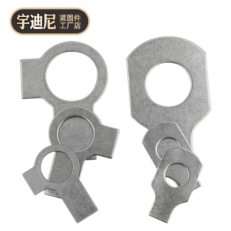M4M5M6M8M10M12M14M16M18M20M24不锈钢304双耳垫片止动垫圈GB855