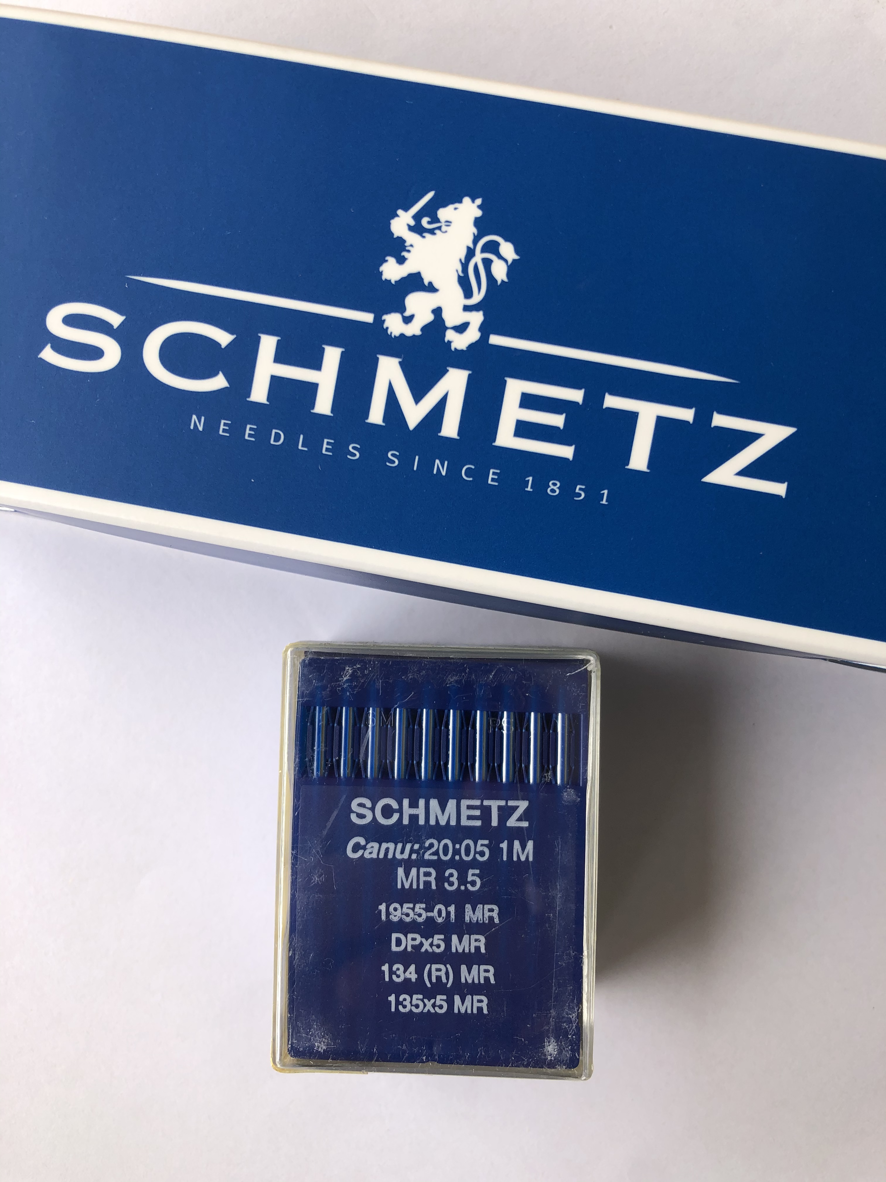 德国蓝狮车针DPX5 MR 蓝狮机针曲背机针 DPX5 MR schmetz