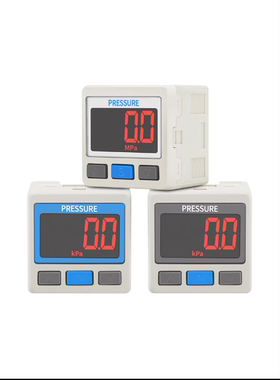 SMC型数显ZSE数字ISE30A气压表01压力表N开关L真空表DPSN1负压020