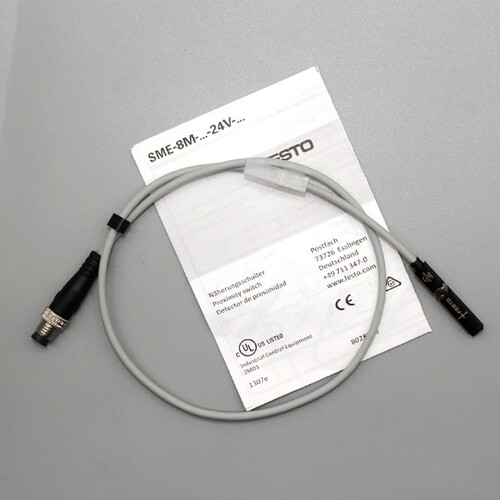 SME-8M-DS-24V-K-0,3-M8D FESTO气缸磁性开关感应器传感器543861.