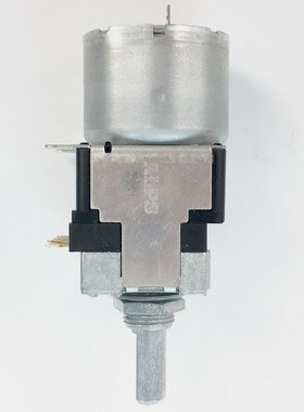 原装ALPS-RK168型单排8脚双联马达遥控电位器50KA×2半圆轴长20mm