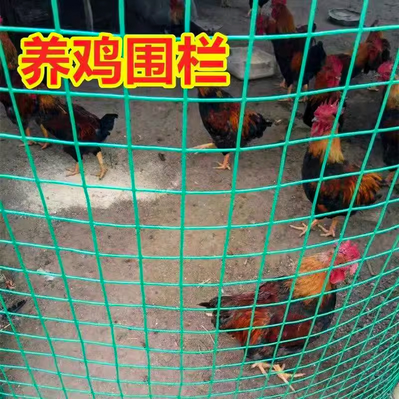 浸塑围栏网防护圈地铁丝