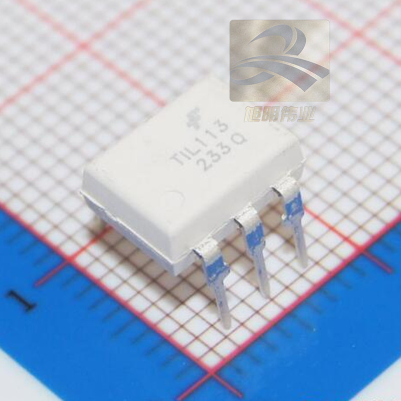 TIL113 TIL113M DIP-6 FAIRCHILD仙童 高速光耦 全新原装正品