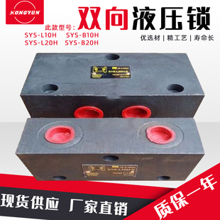B10H L20H液压系统SYS 双向液压锁SYS L10H液压站L15H液压拉床SYS