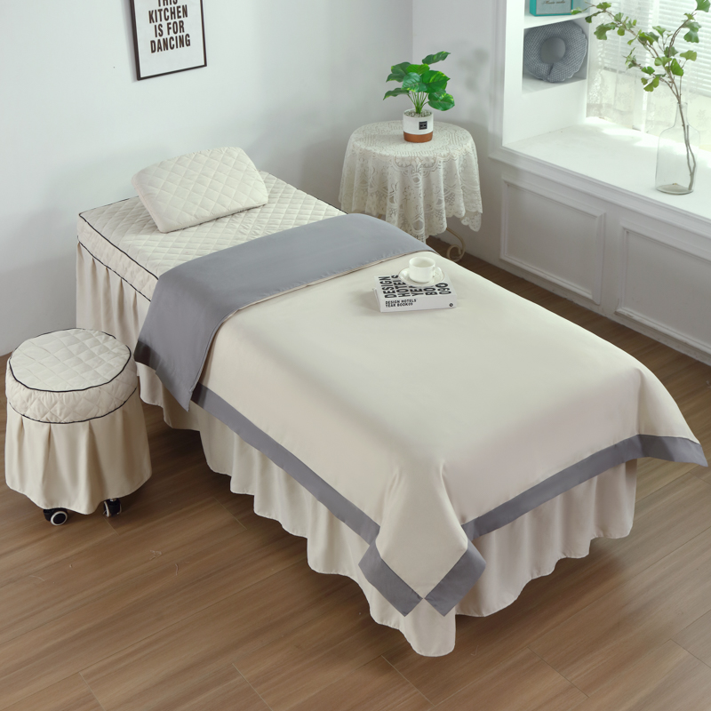 2024新款美容床罩四件套