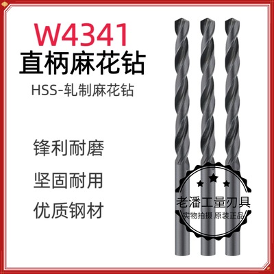 江苏天工10.1-20.0mm轧制直柄麻花钻头 天工直钻W43 (4341) TG牌