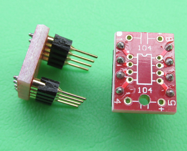贴片运放转直插运放转换座 适合贴片单运放和贴片双运放LG-131C
