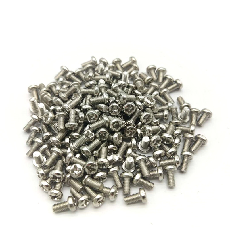 十字盘头螺丝公制镀镍黑