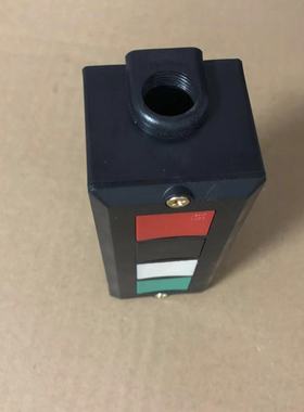 上海第二机床LA20-4H压扣开关380V启动停止按钮5A四键黑色胶木4位