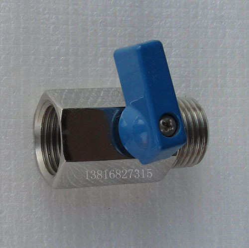 不锈钢管件迷你内外丝球