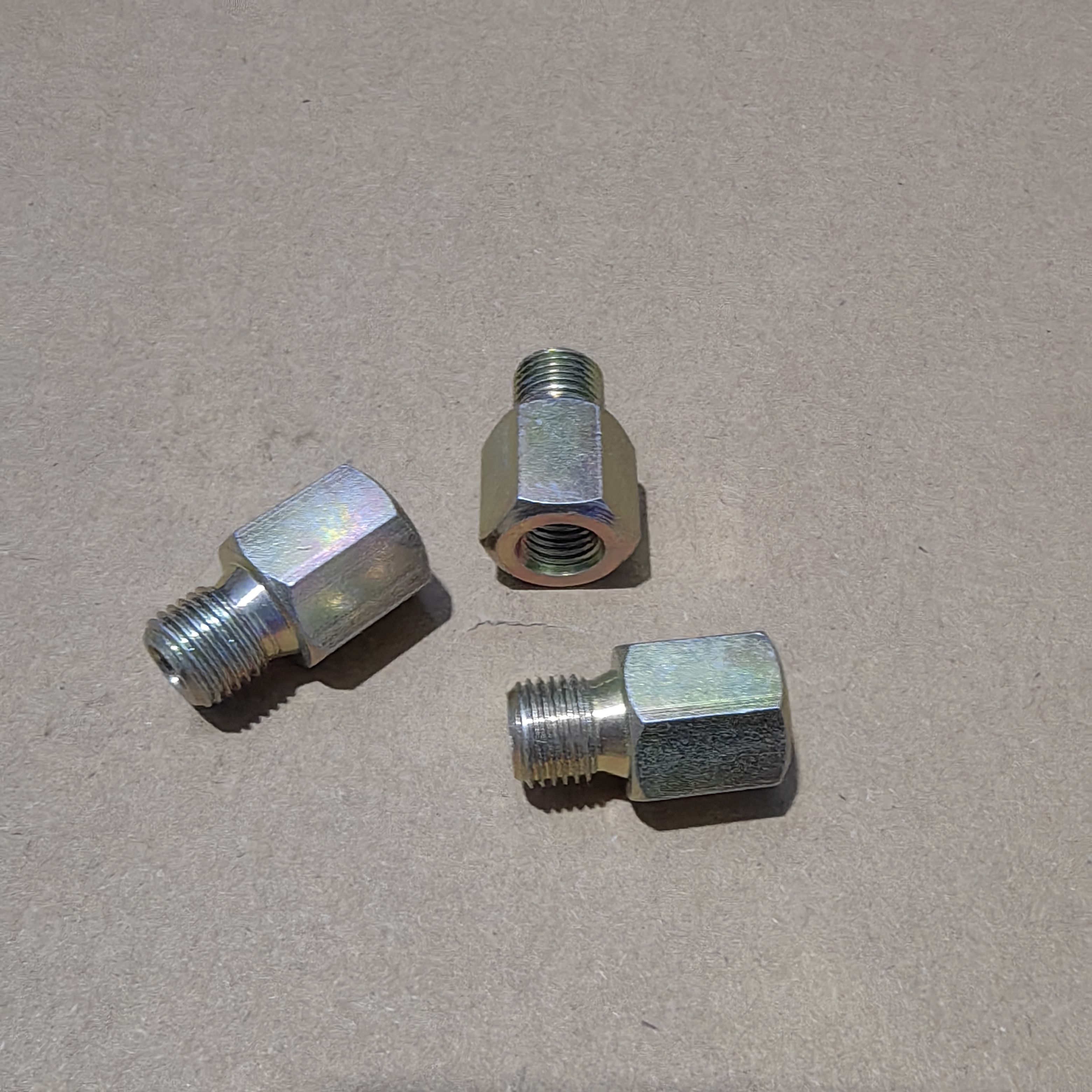 外丝转内钢铁材料镀锌高