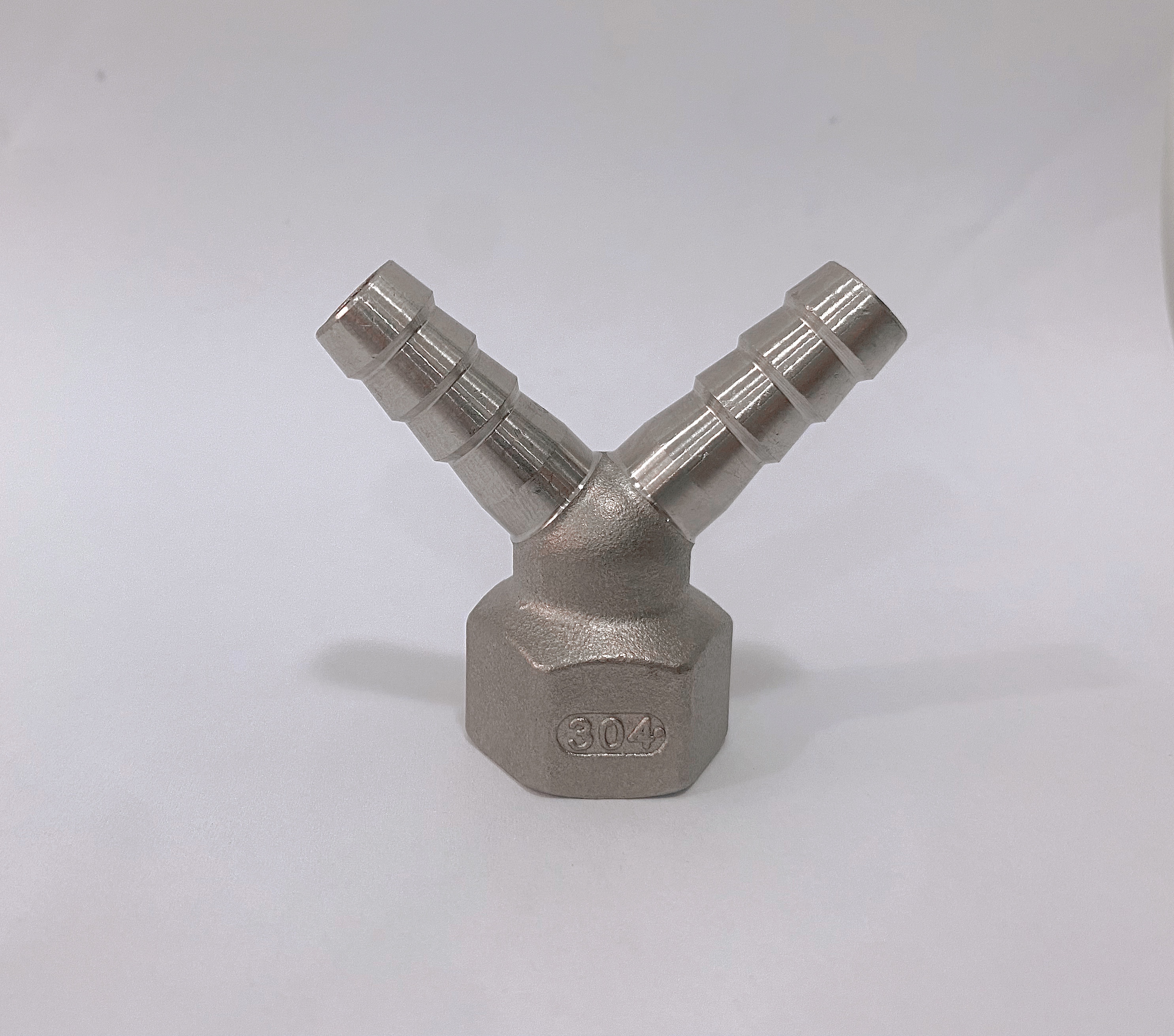 不锈钢内丝双头皮接型外