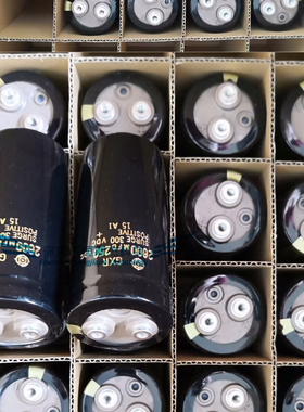 全新原装日本 4700UF 250V火花机线切割等200VDC电解电容4700MFD