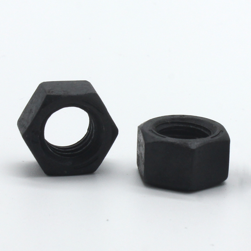 美标级发黑六角螺母帽丝