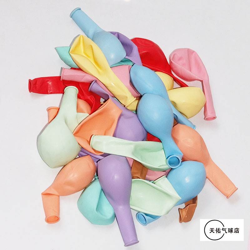 12寸实验用气球混色气球加厚气球实验室用气球收集气体