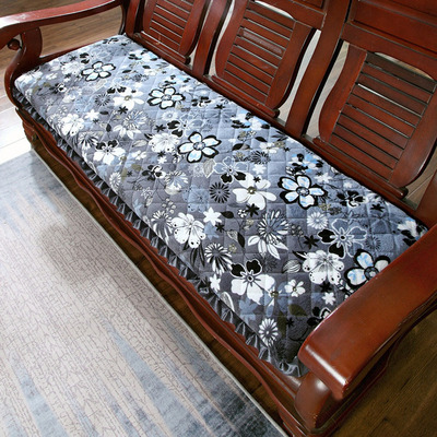 老中式实木沙发垫子冬四