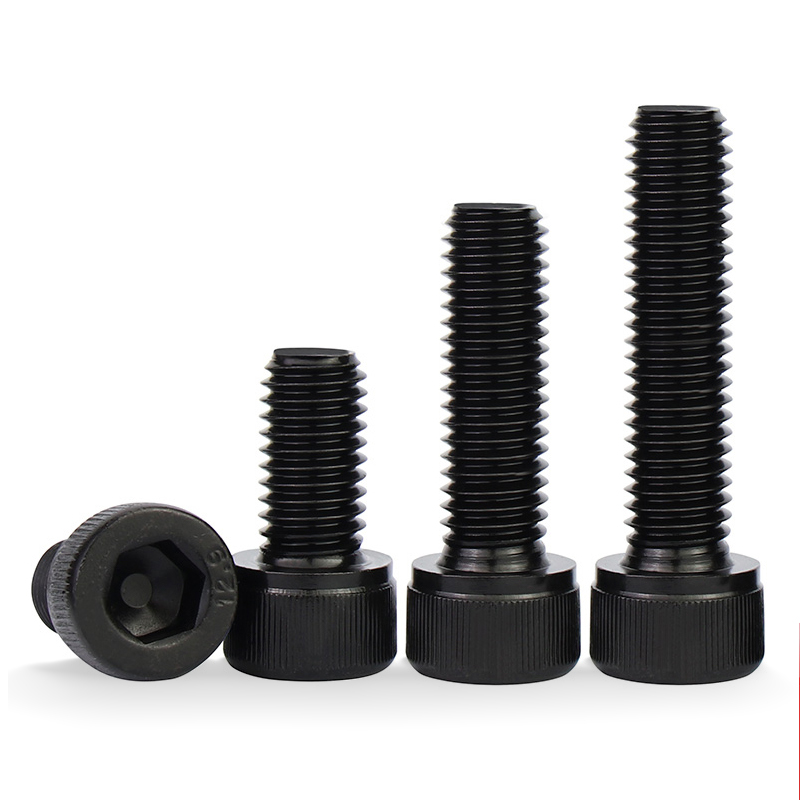 12.9级高强度杯头内六角螺丝螺栓螺钉全牙M2M3M4M5M6M8-M24