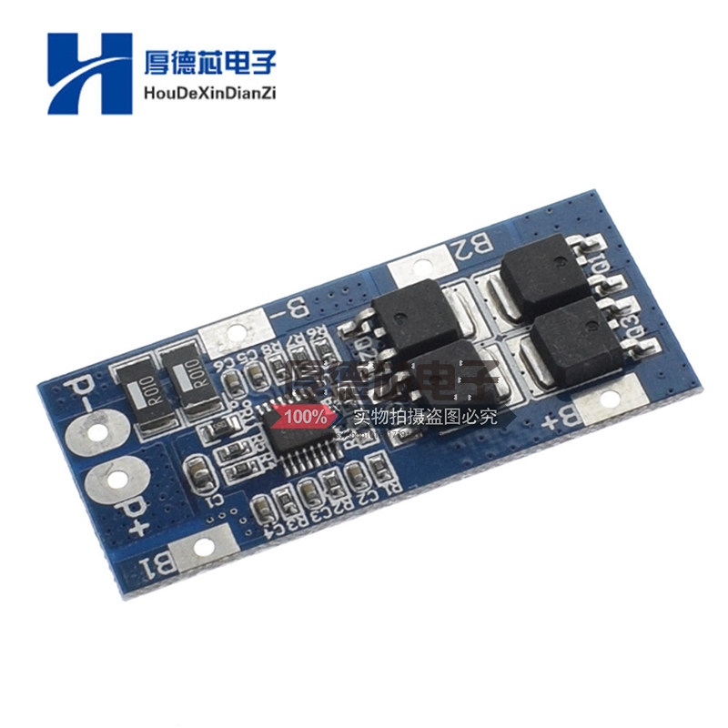 3S3串11.1V12V12.6锂电池保护板10A过流20A限流AOD403+8254AA方案