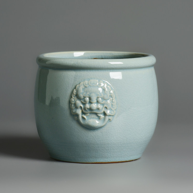 吊兰盆中国风复古花盆陶瓷盆缸兽头创意绿植盆栽蝴蝶兰室内多肉盆,搬运/仓储/物流设备,其他起重搬运设备,淘宝优惠券,粉丝福利购,淘宝优惠卷