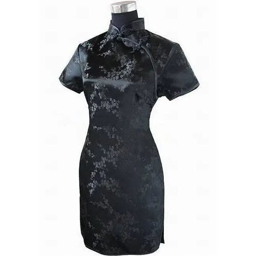 Traditional Chinese Women Qipao Dress Sexy Short Mini 女旗袍