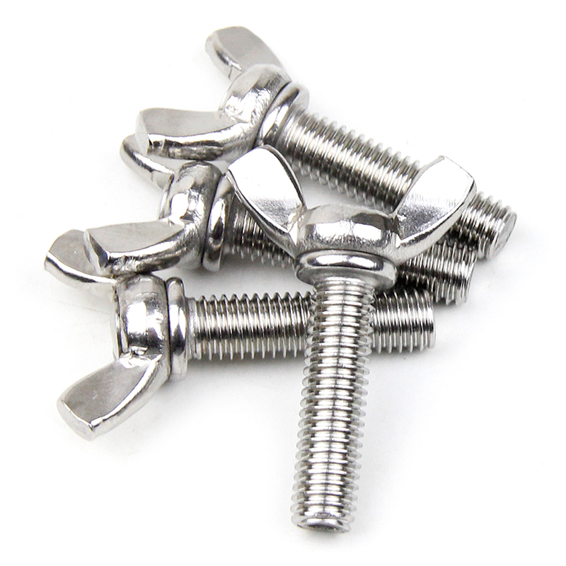 不锈钢蝶形螺丝蝴羊角手