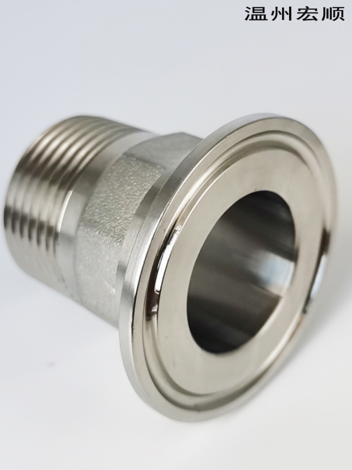 不锈钢精铸六角快装外丝