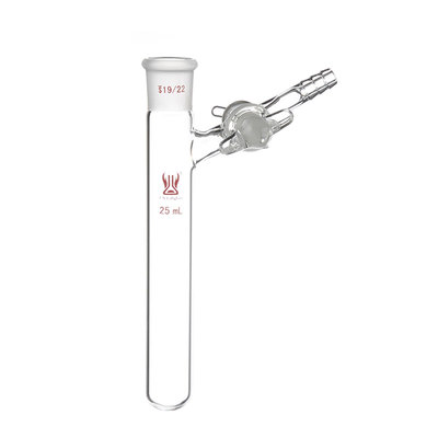 具磨口反应管 玻璃节门 schlenk管 反应瓶 10/25/50/100/200ml