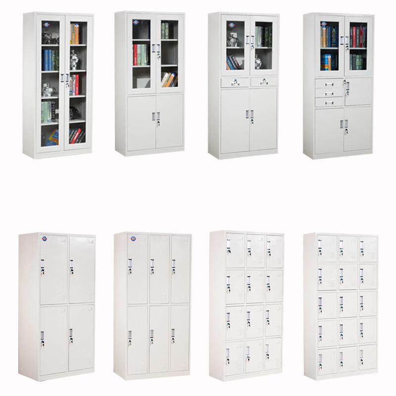 储物柜铁皮资料柜财务凭证柜档案柜带锁文件柜办公室员工更衣柜子