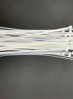 白色4*200MM 400条/包 宽2.8MM 强力扎带 自锁式尼龙扎带直销