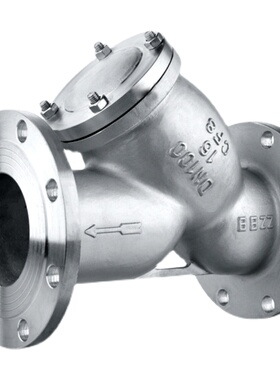 304316L化工部法兰Y型过滤器GL41W-16P RL重型国标HG/T20592-2009